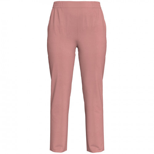 パンツ LA DOUBLEJ Women Straight Pants TRO0026 SIL006 PI01 Pink Palazzo Pants in Oltrarno Placée Pink for Women | La DoubleJ US