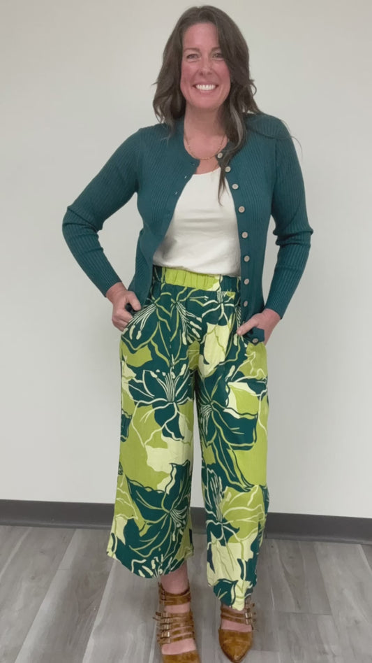 Justine Crop Wide Leg